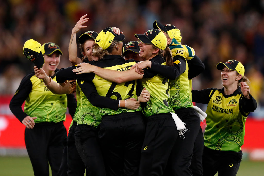 Recordbreaking crowd watches on as Australia wins Women’s T20 World Cup