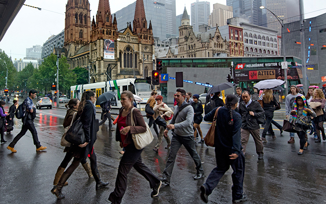 Article image for Narrow roads, speed limits slashed: Radical plans to drive cars out of CBD