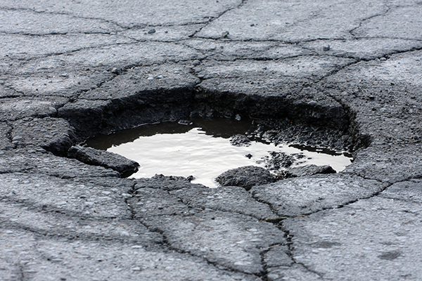 Article image for Victoria’s pothole problem sparks business idea from fed-up resident