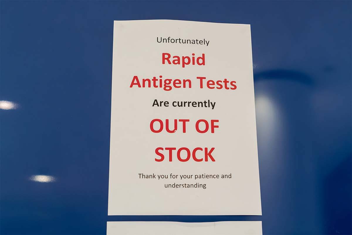 Article image for When rapid antigen tests are likely to get much, much easier to find