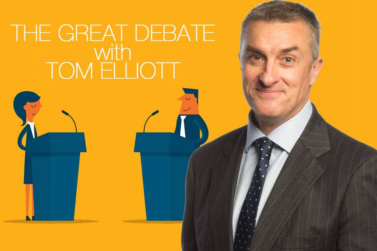 Article image for Tom Elliott’s Great Election Debate – Round 3