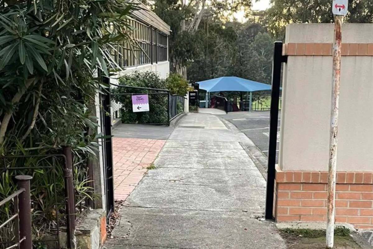 Article image for School gate torn down amid heated dispute with council