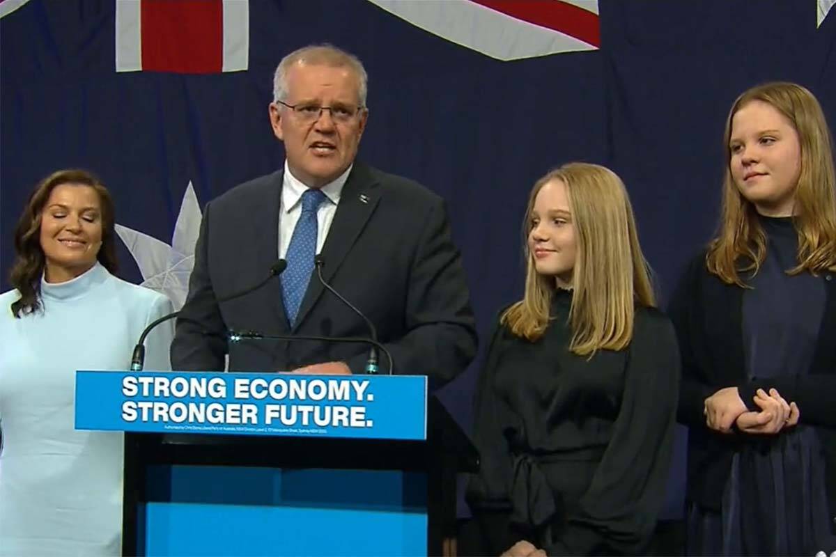 Article image for Scott Morrison concedes defeat, announces he’ll resign as party leader