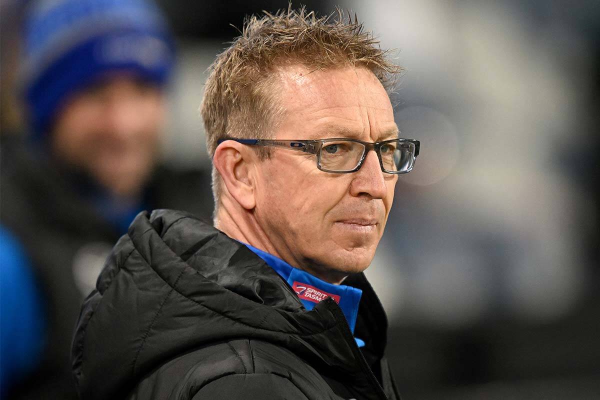 Article image for David Noble no longer coach of North Melbourne