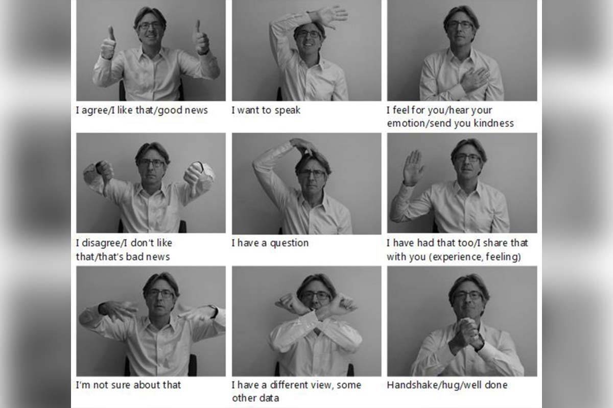 Article image for How hand gestures can help overcome zoom fatigue