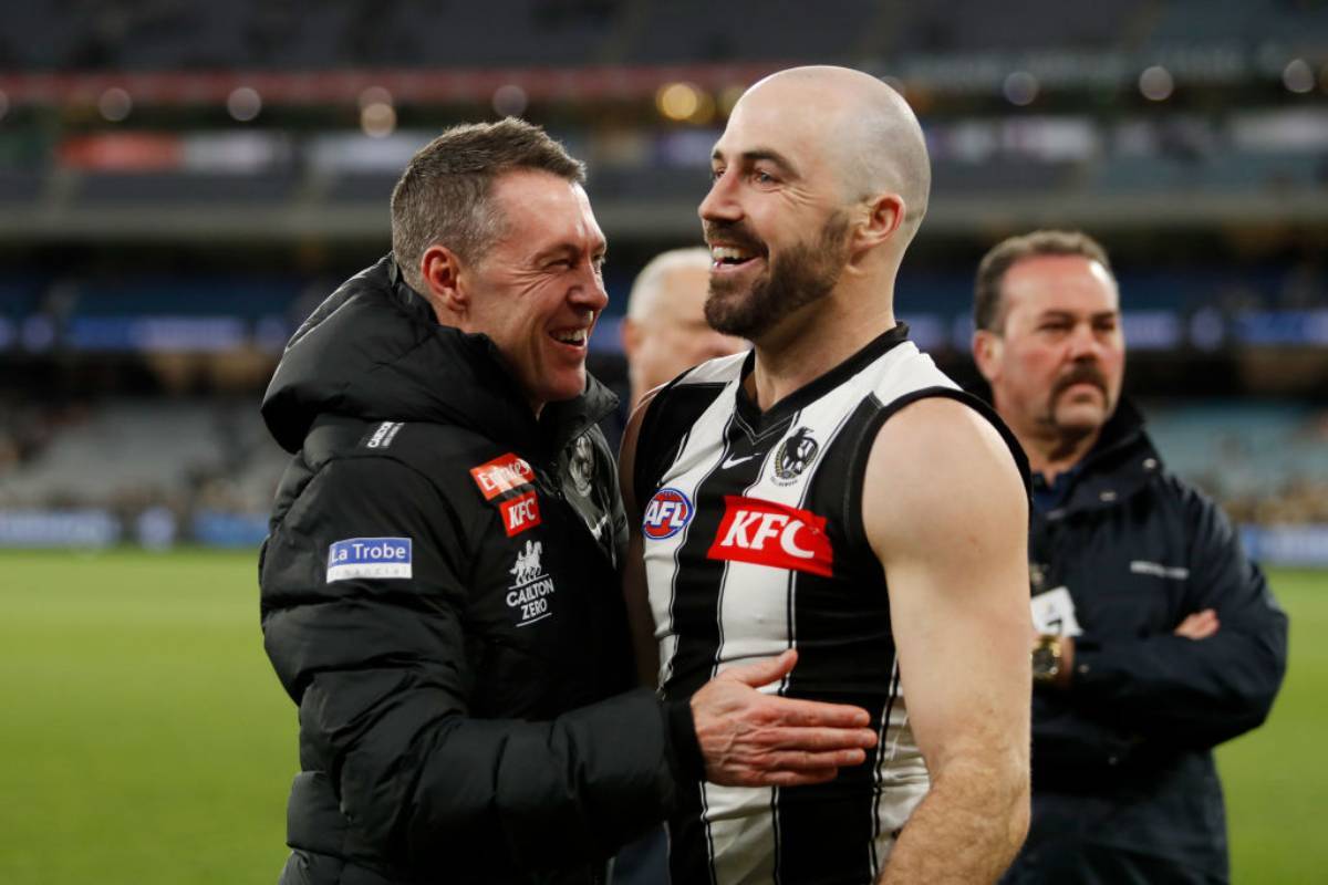 Article image for Steele Sidebottom reflects on Collingwood’s amazing season ahead of finals