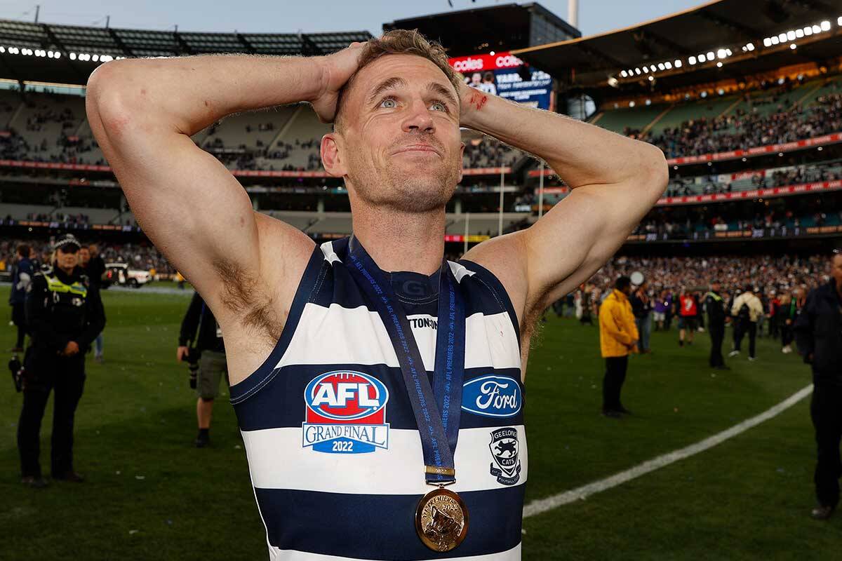 Article image for Joel Selwood confirms Rumour File call about what happened to him post-grand final!