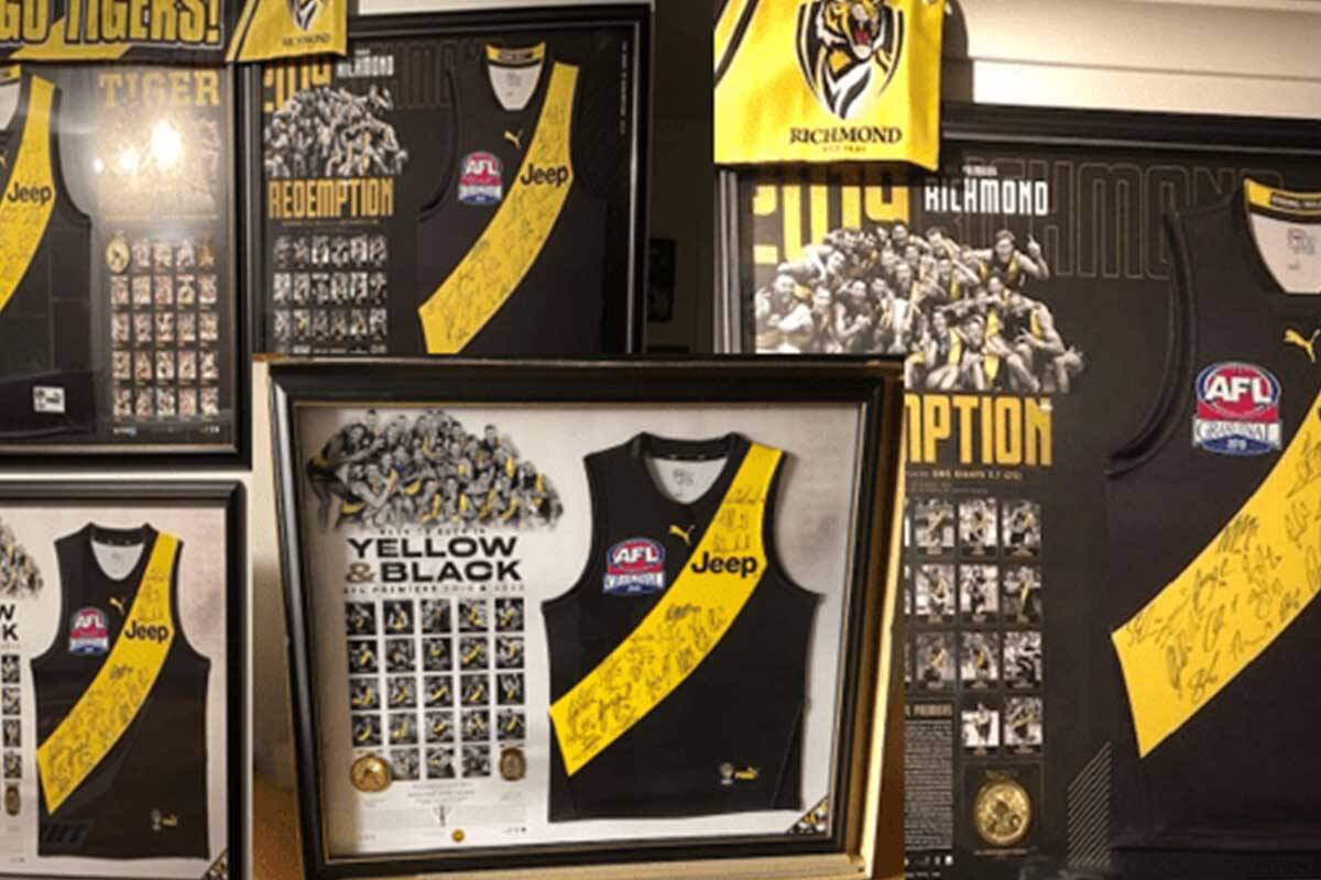 Article image for Thousands of dollars worth of Richmond memorabilia pinched during burglary