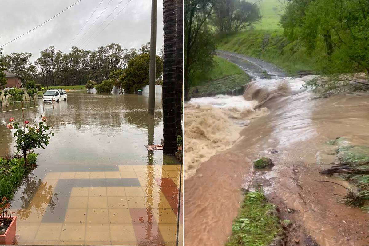 Article image for PHOTOS: Flooding across the state as downpour continues