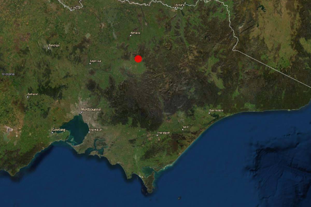 Article image for Earthquake shakes town north-east of Melbourne