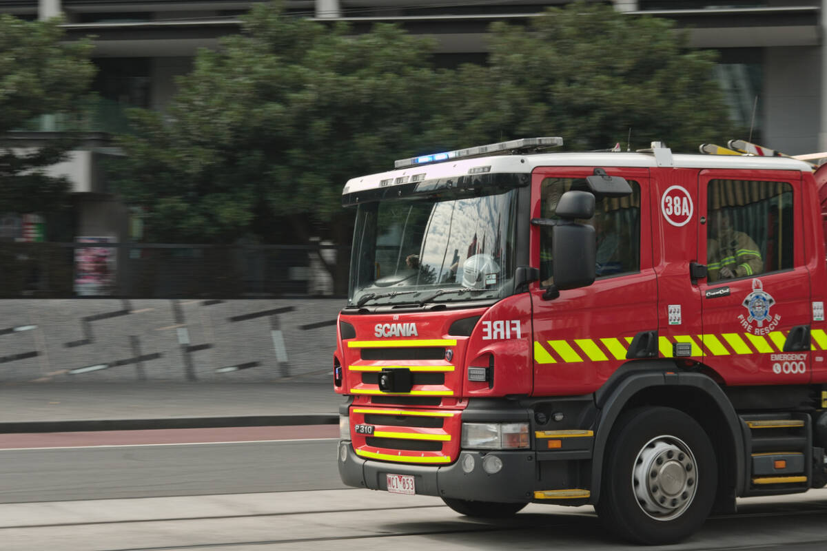 Article image for Factory fire burning out of control in Melbourne’s south