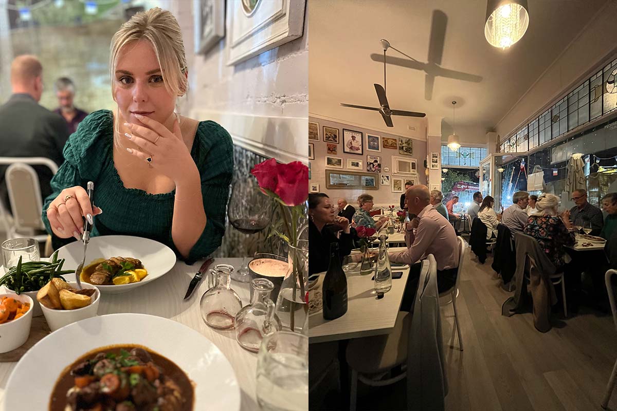 Emilia reviews a quaint French restaurant that's thriving despite major ...