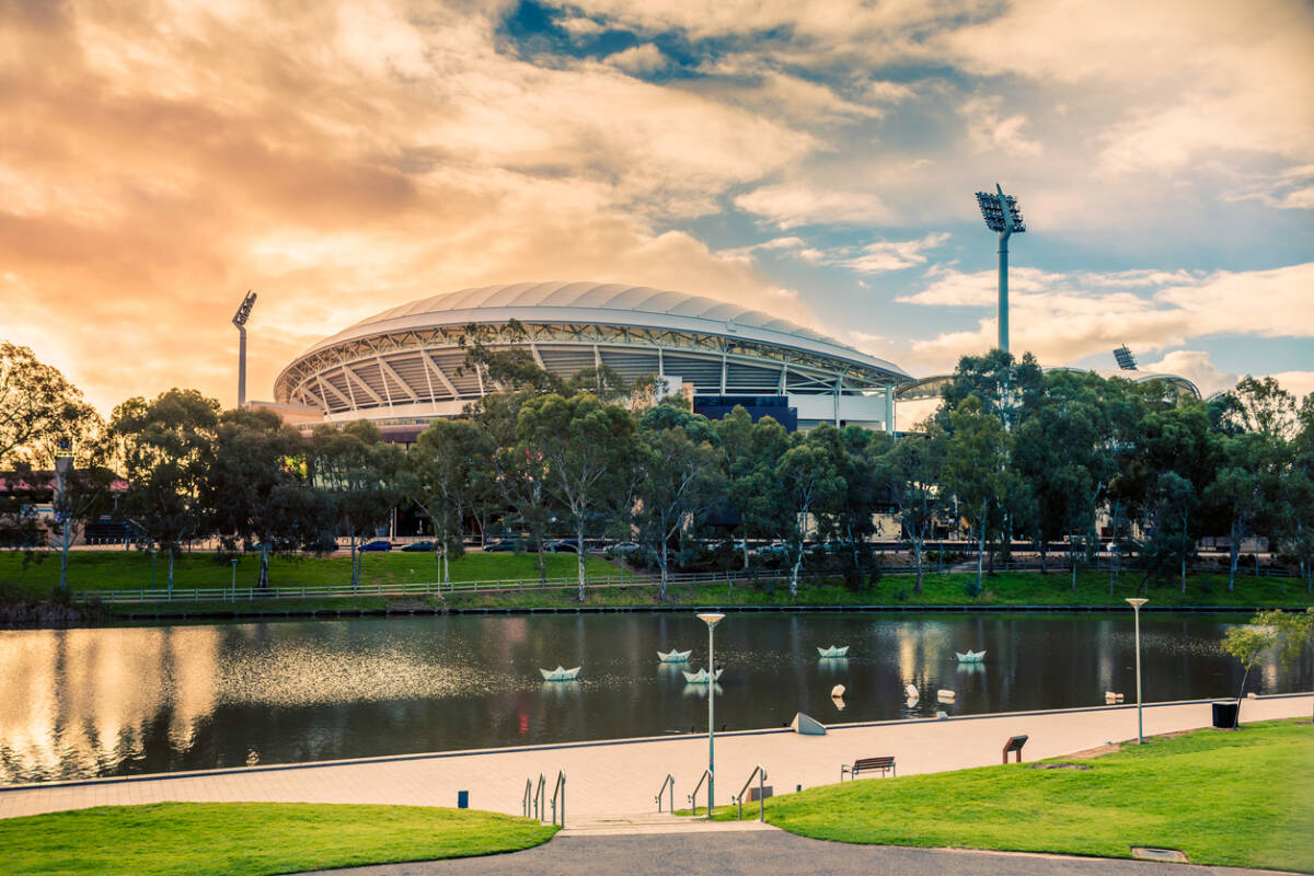 Article image for ‘Feels the right spot’: AFL boss indicates Adelaide in box seat to host next year’s Gather Round