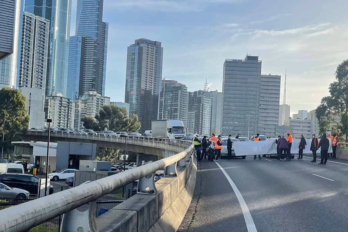 Article image for Scientists cause peak hour traffic mayhem