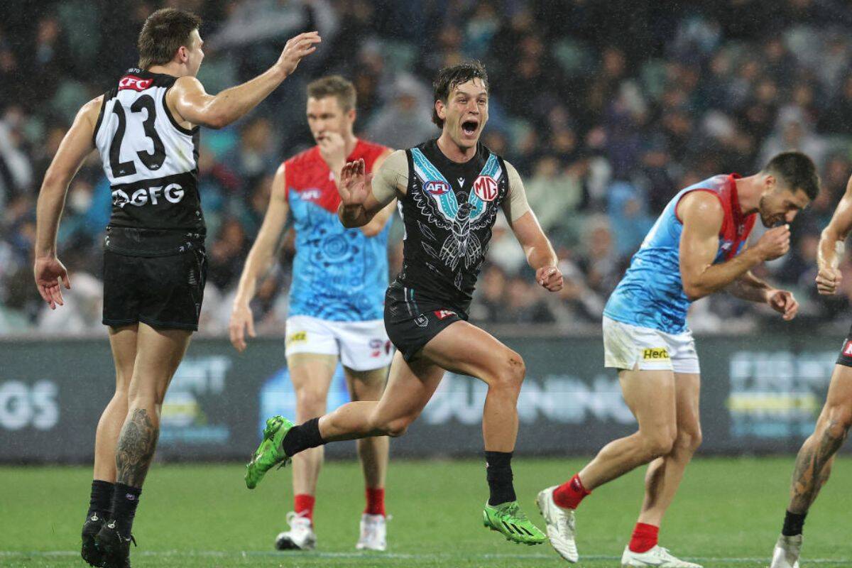 Article image for Zak Butters reflects on his brilliant performance in win over the Demons