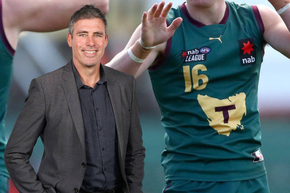 Article image for Matthew Richardson reacts to Tasmania getting their own AFL team