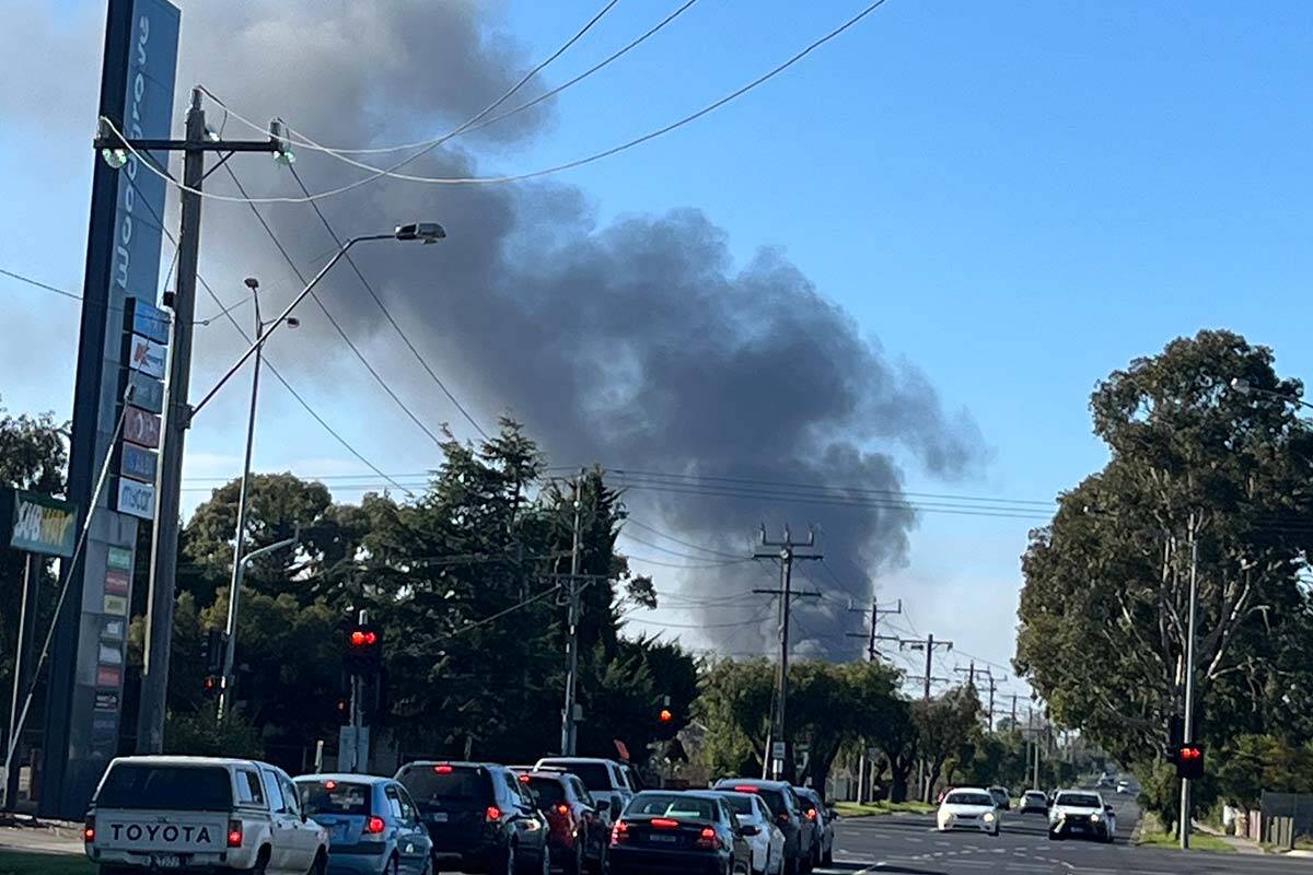 Article image for ‘Pretty bad’: Fire breaks out in Melton