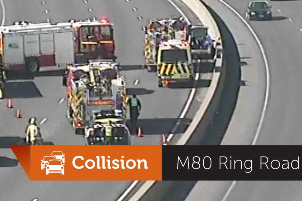 Article image for Delays on the M80 Ring Road with two Greensborough lanes closed