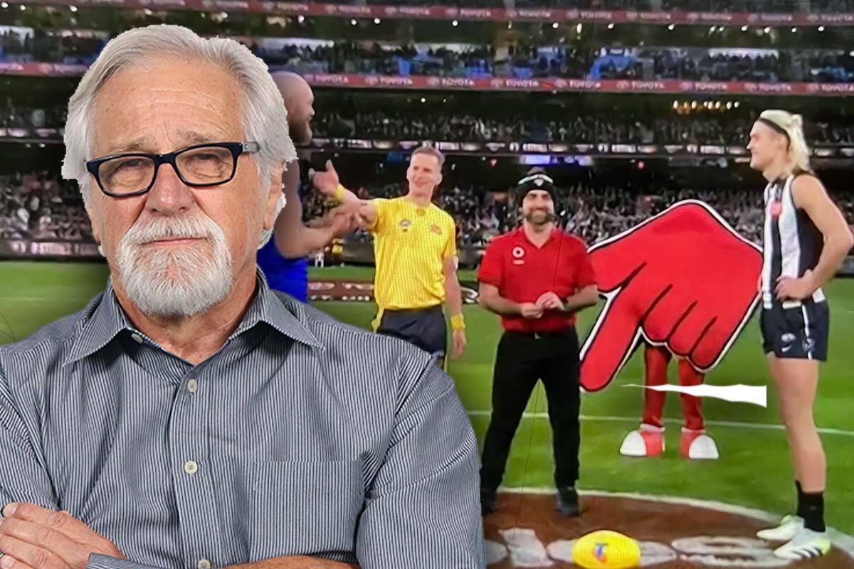 Article image for Neil Mitchell takes aim at ‘stupid, demeaning’ feature at Melbourne vs Collingwood clash