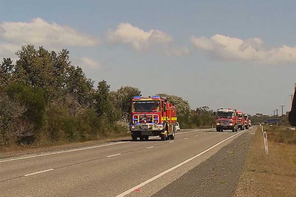 Article image for One home destroyed as fires burn in Gippsland