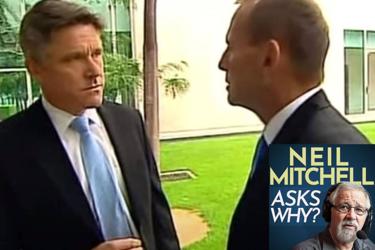 Article image for Tony Abbott addresses his ‘s**t happens’ comment (and the question which left him silent)