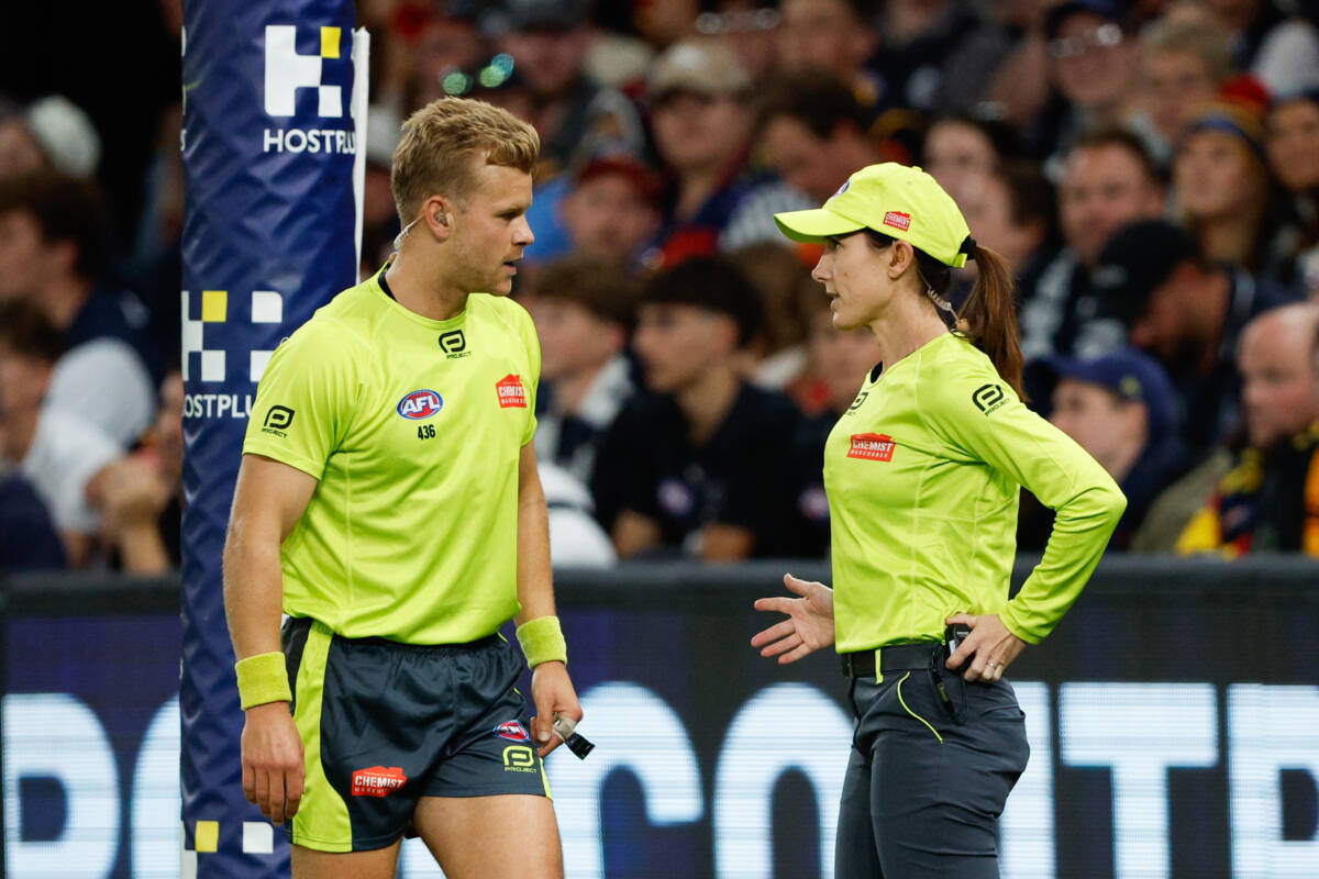 Article image for ‘Compromising things’: AFL great’s reaction to umpire communication revelation