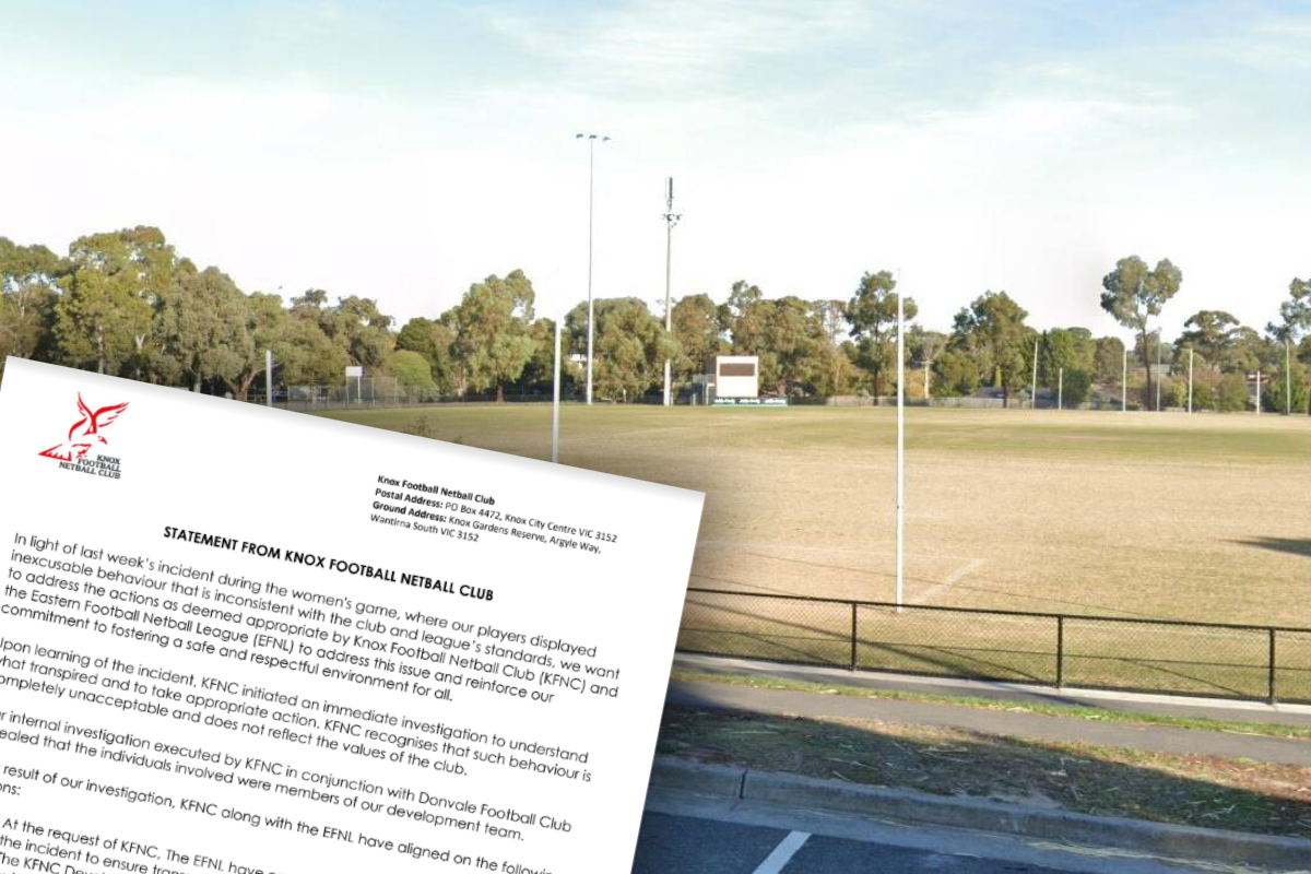 Article image for Knox Football Club implements measures after investigation finds the players responsible for rating female players