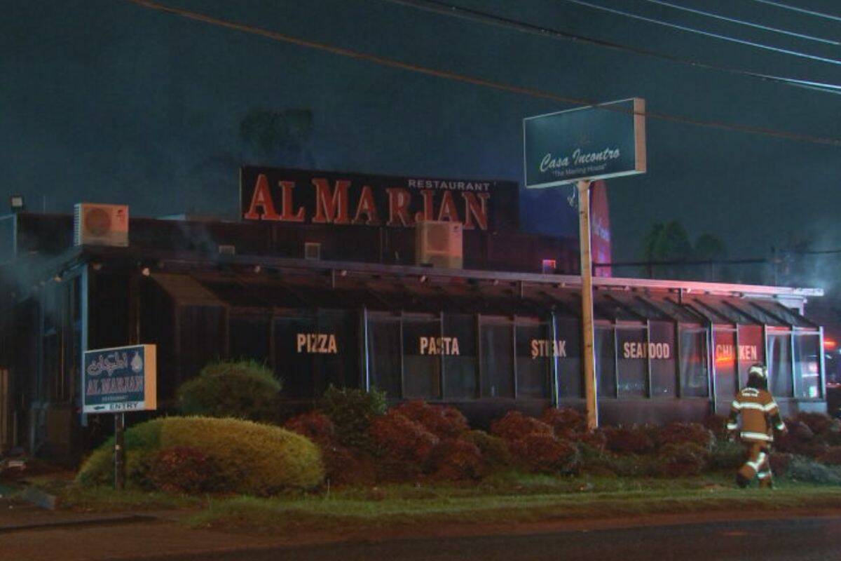 Article image for Suspicious fire breaks out at Middle Eastern restaurant in Melbourne’s north overnight