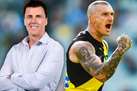 Matthew Lloyd believes Dustin Martin’s 300th game has ‘saved the round.’