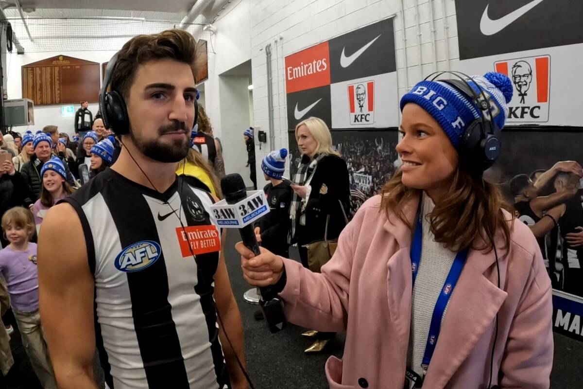 Article image for ‘We’re a different team with him’: Josh Daicos rapt to have forgotten Pie back