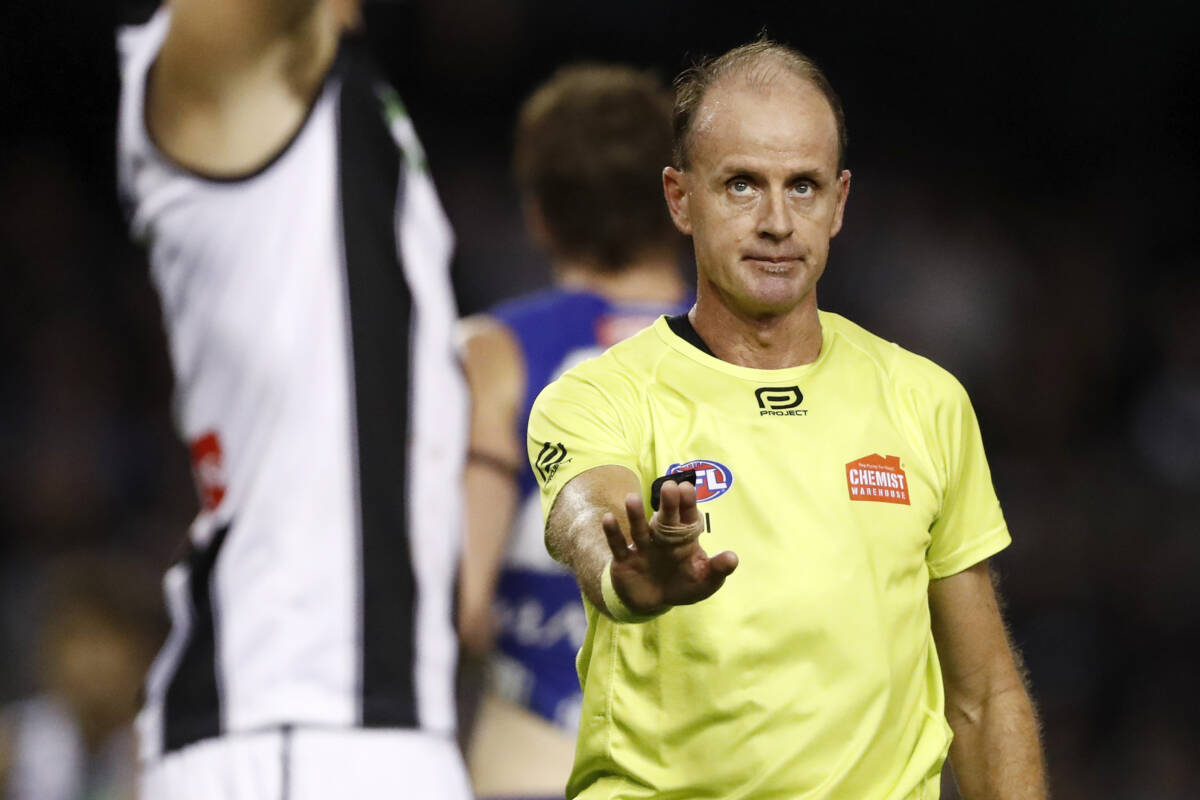 Article image for Former AFL umpire ‘confused’ by Laura Kane’s explanation on recent controversy