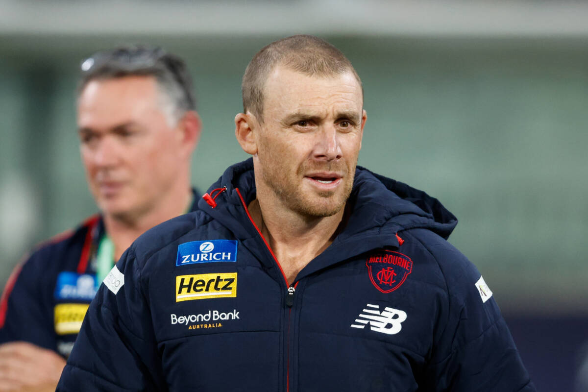 Article image for ‘Unfair’: Melbourne coach not happy with criticism over fitness of playing group