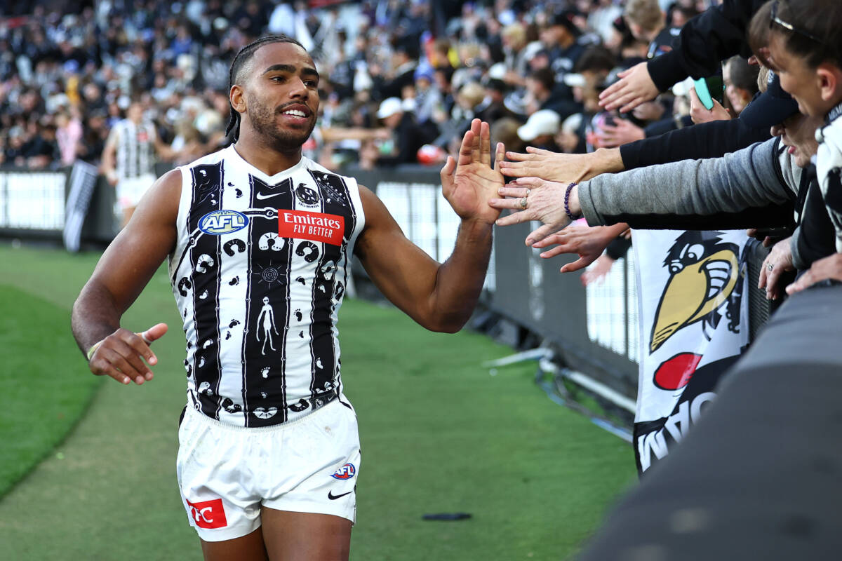 Article image for ‘Stagnant’: Dashing Collingwood defender pinpoints where Pies need to improve