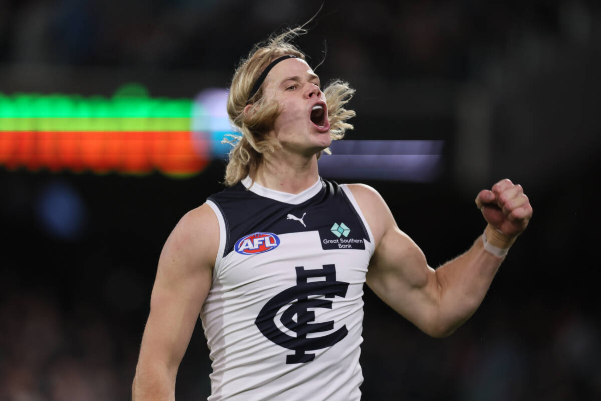 Article image for ‘I try and back myself in every week’: Carlton ruckman Tom De Koning on his personal development