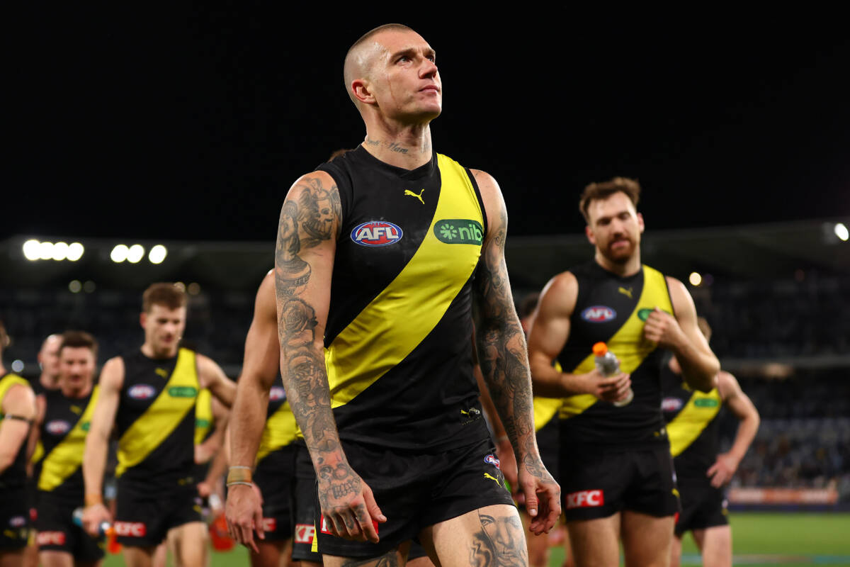 Article image for Has Dustin Martin earned the right to dictate when he plays 300th game?