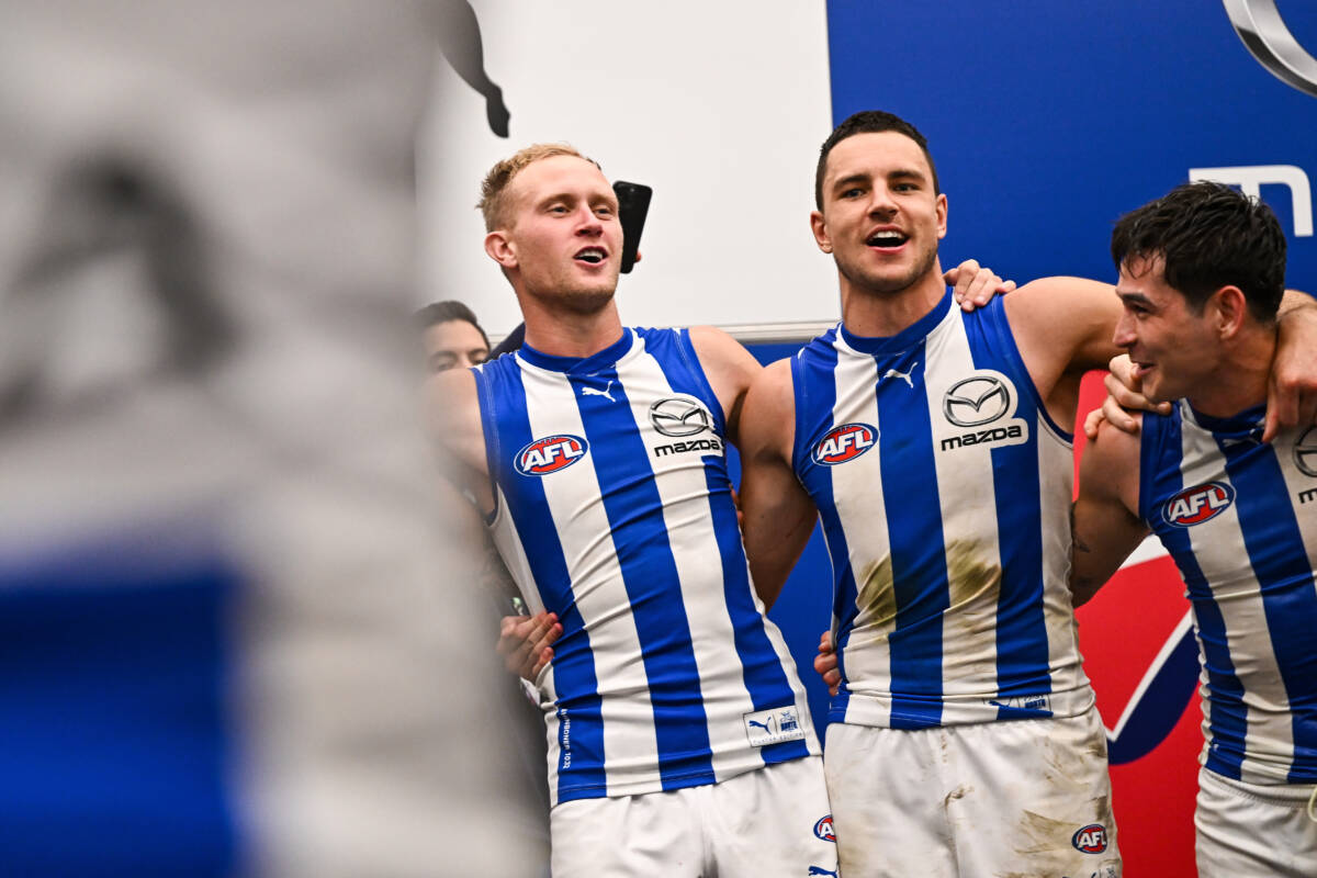 Article image for North Melbourne gun on-baller opens up on upcoming big contract decision
