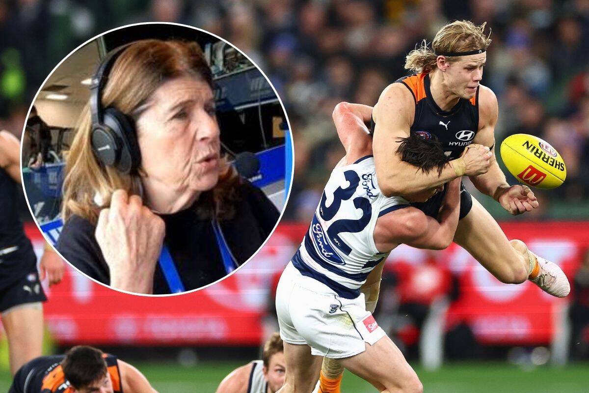 Article image for What Caroline Wilson found ‘quite bizarre’ after the game on Friday night