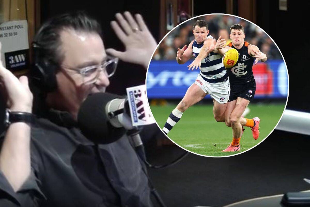 Article image for ‘It’s ridiculous!’: Mark Allen can’t believe Patrick Dangerfield’s suspension for his tackle on Sam Walsh