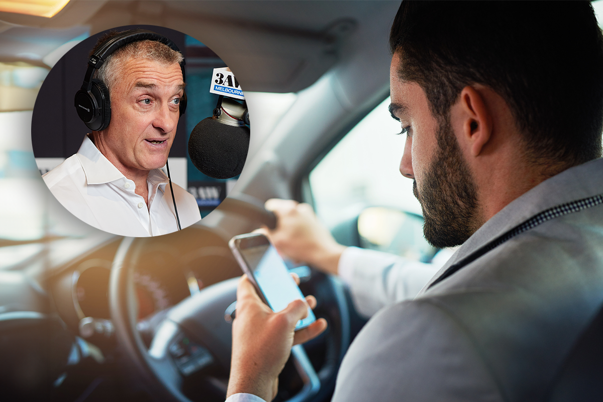 Article image for Tom Elliott frustrated with ‘disturbing’ phone use while driving statistic