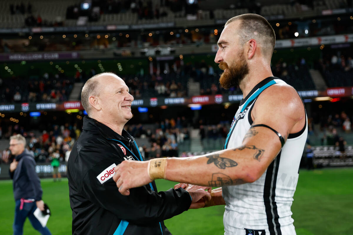 Article image for ‘You aren’t going to please everyone’: Charlie Dixon on the constant media pressure Ken Hinkley receives