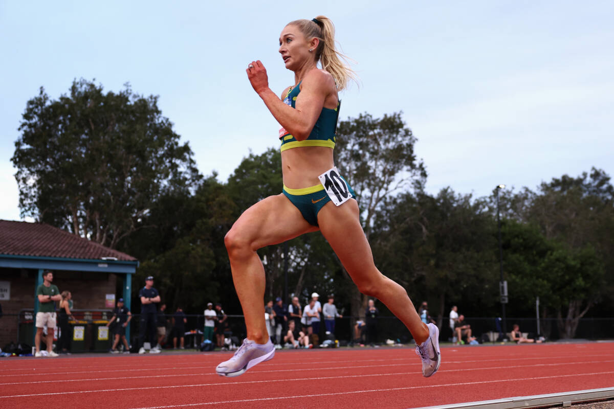 Article image for Australian 1500m runner shocks world with one of fastest times ever weeks before Olympics