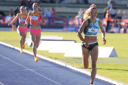 Jess Hull ‘still trying to process’ record-breaking run in 1500m ahead of Olympics