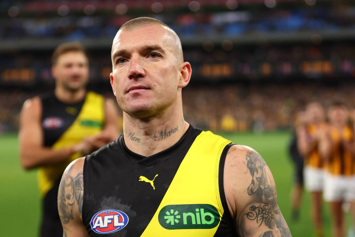 Article image for AFL great surprised at Gold Coast’s reported Dustin Martin interest