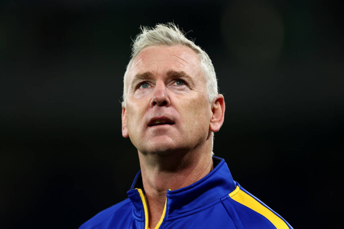 Article image for West Coast parts ways with senior coach Adam Simpson