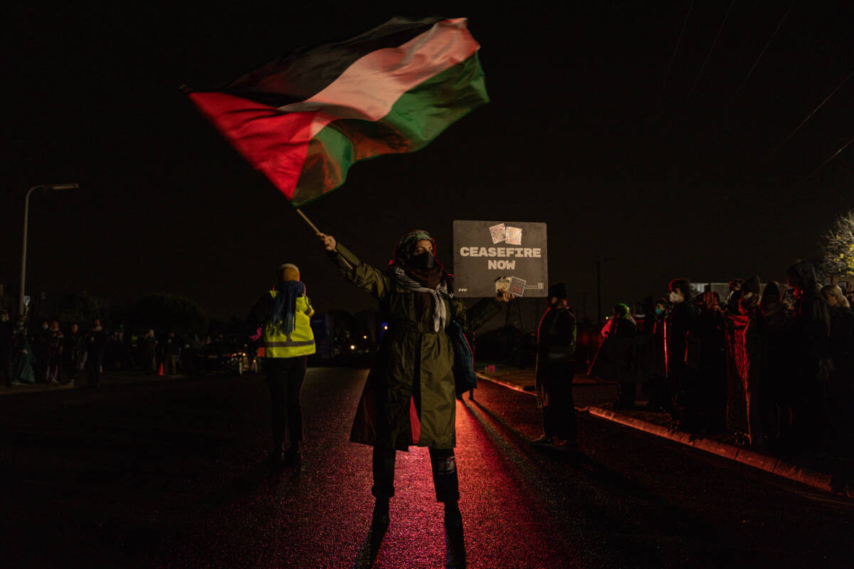 Article image for Thomastown pro-Palestine protestor claims that they were ‘peacefully’ protesting outside Electromold