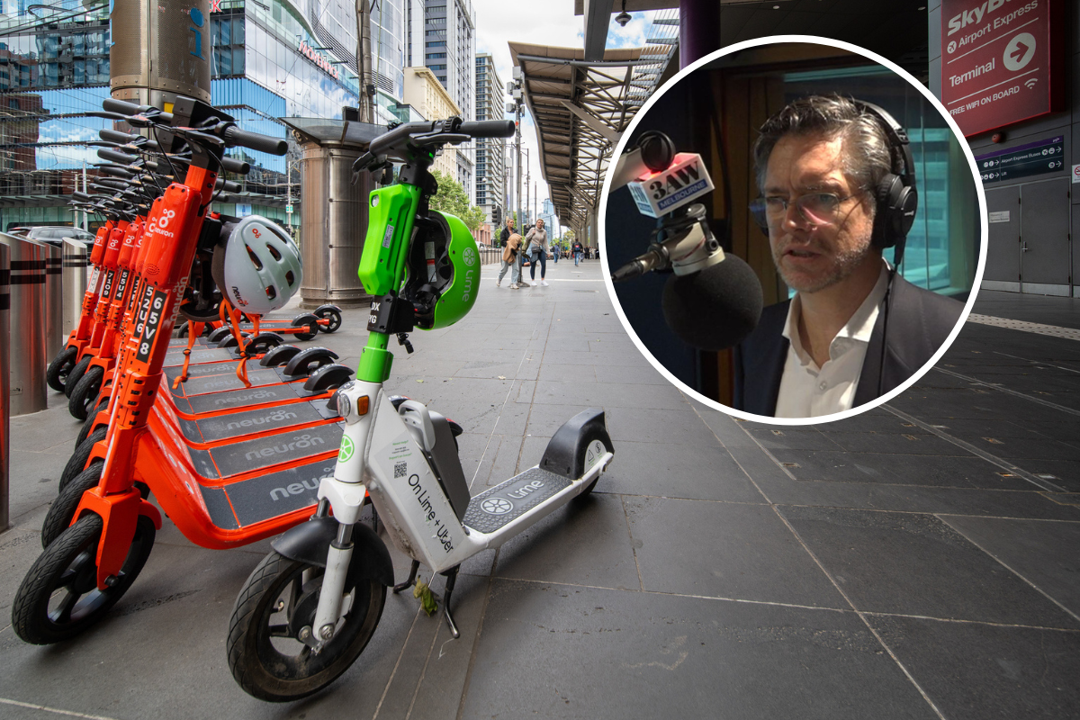 Article image for Why lord mayor is ‘fed up’ with current e-scooter model in Melbourne