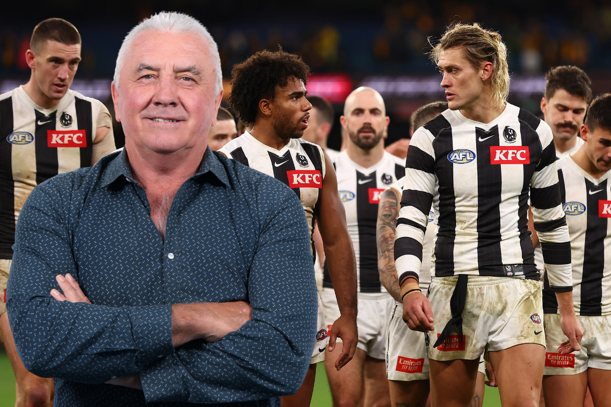 Article image for Collingwood great questions effort of playing group, calls on coach to ‘take control’