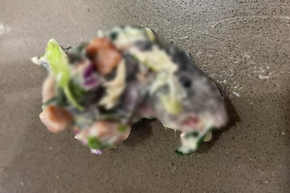 Article image for Man has bitten into dead mouse which was inside his pre-packaged salad