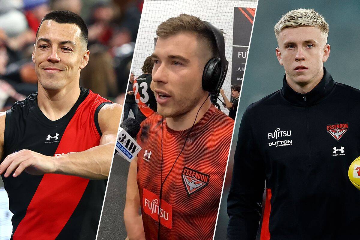 Article image for Zach Merrett’s high praise for Dylan Shiel and Nate Caddy after defeating Collingwood!