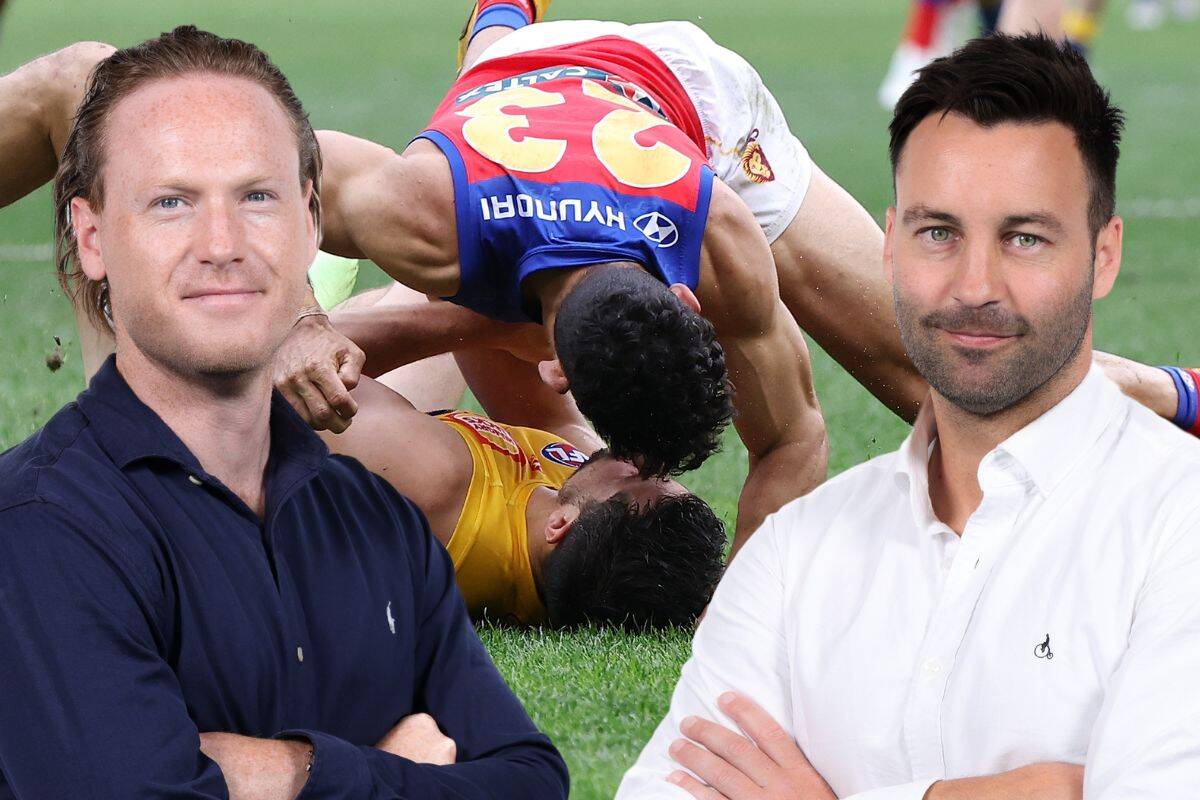 Article image for Sam McClure and Jimmy Bartel’s reaction to Charlie Cameron’s overturned suspension